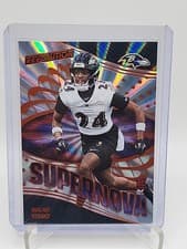2025 Panini Revolution Supernova Malaki Starks #11 card