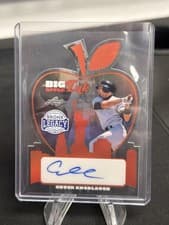 2025 Leaf Bronx Legacy Big Apple Ink Chuck Knoblauch #BI-CK1 card