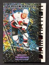2025-26 Upper Deck Black Diamond Diamonation Brady Tkachuk #DN-BT card