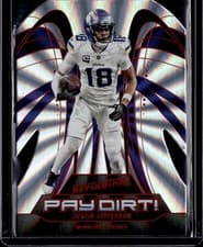 2025 Panini Revolution Pay Dirt! Justin Jefferson #15