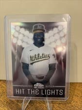 2025 Topps Chrome Black Hit the Lights Lawrence Butler #HTL-20 card