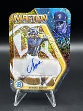 2025 Bowman Draft Bowman in Action Autographs Jesús Made #BIA-JM card
