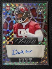 2025 Panini Mosaic Rookie Scripts David Walker #RS-DWR card