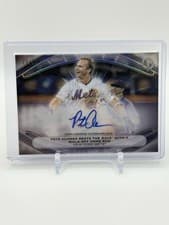 2025 Topps Tribute Calling The Shot Dual Autographs Pete Alonso / Gary Cohen #CTSDA-AC card