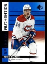 Nick Suzuki 2019 SP card