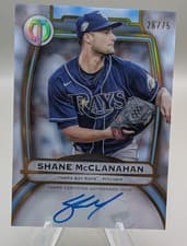 2025 Topps Tribute Autographs Shane McClanahan #TA-SM card