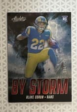 2024 Panini Absolute By Storm Blake Corum #BS-BCM card
