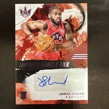 Jamal Shead 2024-25 Panini Court Kings Impressionist Ink Autographs card
