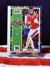 2025 Score NFL Draft Jaxson Dart #18 card