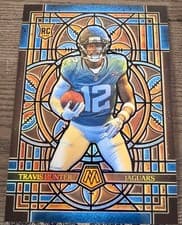 2025 Panini Mosaic Stained Glass Travis Hunter #12 card