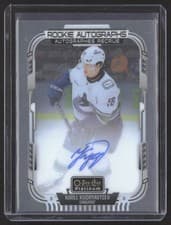 2025-26 O-Pee-Chee Platinum Rookie Autographs Kirill Kudryavtsev #R-KK card