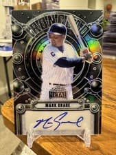 2024 Leaf Metal Ironclad Mark Grace #I-MG1 card