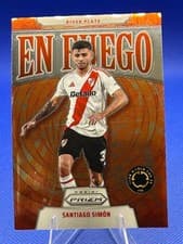 2025 Panini Prizm FIFA Club World Cup En Fuego Santiago Simon #28 card