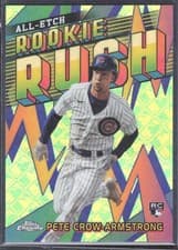 2024 Topps Chrome Logofractor Edition Chrome All-Etch Rookie Rush Pete Crow-Armstrong #CERL-2 card