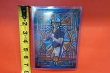2025 Panini Mosaic Stained Glass Oversized Tyler Shough #18 card