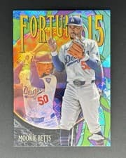 2025 Topps Chrome Logofractor Edition Fortune 15 Mookie Betts #F15-5 card