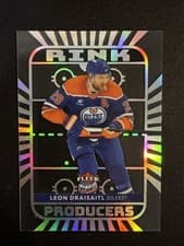 2025-26 Fleer Ultra Rink Producers Leon Draisaitl #RP-8 card