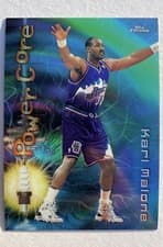 Karl Malone 1997 Topps Chrome Season's Best card
