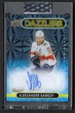 2024-25 Upper Deck Clear Cut 2021-22 UD Dazzlers Aleksander Barkov #DA-AB card