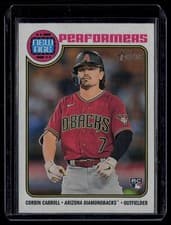 Corbin Carroll 2023 Topps Heritage New Age Performers card