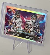 2025 Topps Cosmic Chrome Star Clusters Nico Collins #SC-11 card