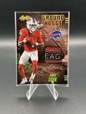 2025 Panini Absolute Ground Hoggs Materials James Cook #GHM-JCO card