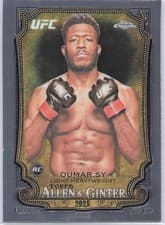 Oumar Sy 2026 Topps Chrome UFC Allen And Ginter card