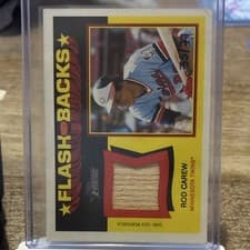 2026 Topps Heritage Flashback Relics Rod Carew #FBR-RC card