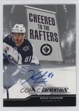 2024-25 Upper Deck Credentials Cheered to the Rafters Kyle Connor #CR-KC card