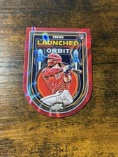 2025 Topps Cosmic Chrome Launched into Orbit Dylan Crews #LIO-33 card