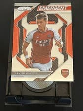 Jakub Kiwior 2023 Panini Prizm Premier League Emergent card