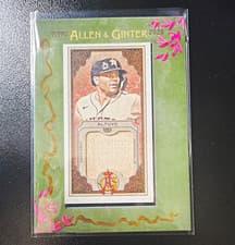 2025 Topps Allen & Ginter Allen & Ginter Mini Framed Relics Jose Altuve #MFR-JA card