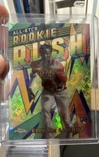 2024 Topps Chrome Logofractor Edition Chrome All-Etch Rookie Rush Elly De La Cruz #CERL-1 card