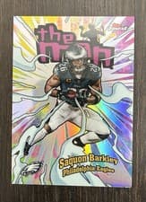 2025 Finest The Man Saquon Barkley #TM-12 card