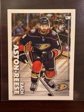 Zach Aston Reese 2022 Topps NHL Sticker card
