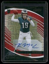 2025 Panini Absolute Signature Rookies Kyle McCord #151 card