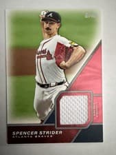 2026 Topps Major League Material Relics Spencer Strider #MLM-SST card