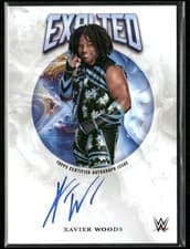2025 Topps Exalted WWE Wrestling Exalted Autographs Xavier Woods #EXA-XAV card