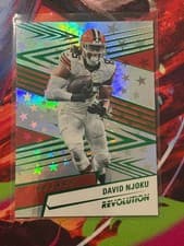2025 Panini Revolution Base Set David Njoku #186 card