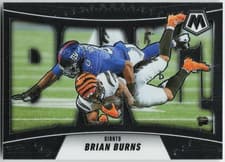 2025 Panini Mosaic Bang Brian Burns #7 card