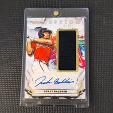 2025 Topps Inception Inception Autograph Game Relics Drake Baldwin #IAGR-DB card