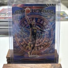 2024-25 Panini Prizm Fireworks Trae Young #3 card