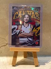 2025 Topps Chrome McDonald's All American Concrete Canvas Aaliyah Chavez #CC-6 card