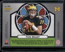 Tom Brady 2019 Panini Prizm Draft Picks card