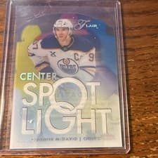2025-26 Flair Center Spotlights Connor McDavid #CS-18