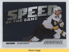 2024-25 Upper Deck Credentials Speed of the Game Stars Jack Eichel #SG-JE card
