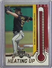 2025 Panini Crusade Heating Up Bubba Chandler #8 card