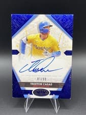 2025 Topps Tier One City Connect Signatures Triston Casas #CCS-TC card