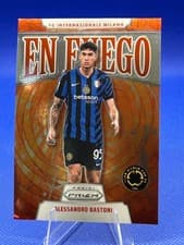 2025 Panini Prizm FIFA Club World Cup En Fuego Alessandro Bastoni #10 card