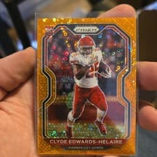 Clyde Edwards Helaire 2020 Panini Prizm card